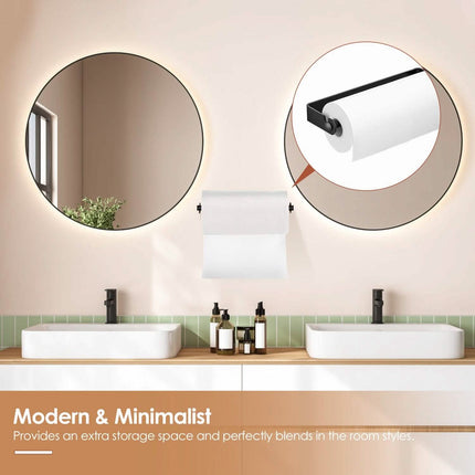 2-Pack: Wall Mounted Paper Towel Holder Under Cabinet