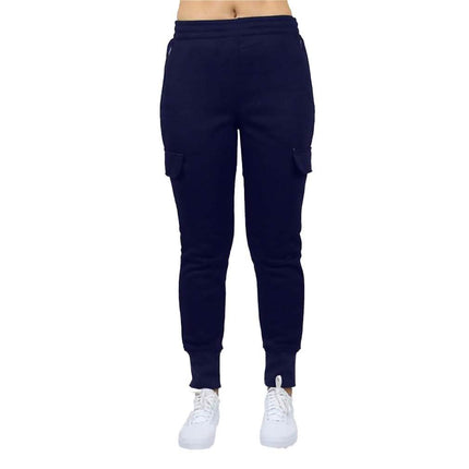2-Pack: Women's Fleece-Lined Loose-Fit Cargo Joggers