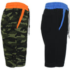 Camo & Black/Royal / S