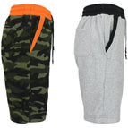 Heather Gray & Camo / S