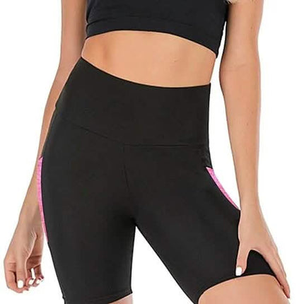 2-Pack: Women's High Waisted Biker Shorts With Pockets