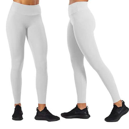 2-Pack: Women's High Waisted Ultra-Soft Yoga Leggings