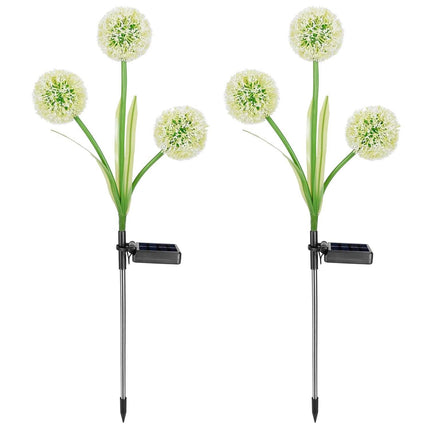 2-Piece: 36 LED Dandelion Solar Lights