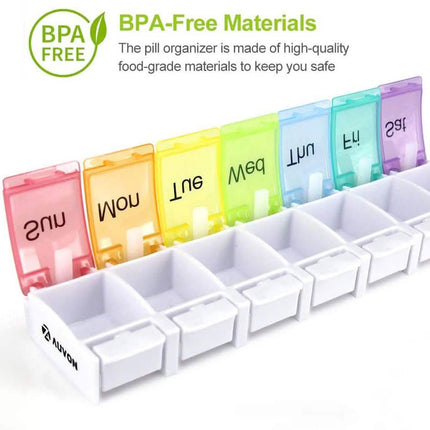 2-Piece: 7 Day Pill Box Case