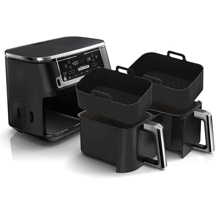 2-Piece: Air Fryer Silicone Pot