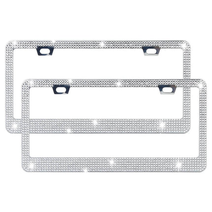 2-Piece: Bling License Plate Frames