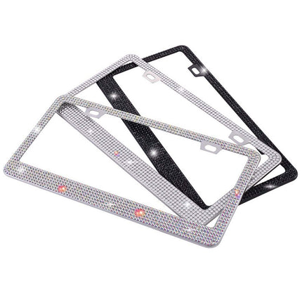 2-Piece: Bling License Plate Frames