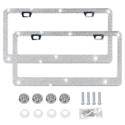 2-Piece: Bling License Plate Frames