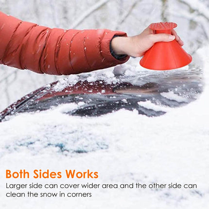 2-Piece: Car Windshield Ice Snow Scrapers