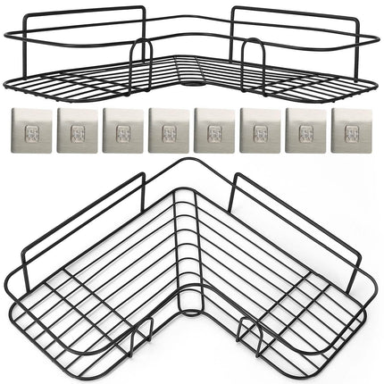 2-Piece: Corner Shower Caddy Shelves