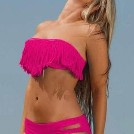 2-Piece: Fashion Fringe Bikini Swimwear