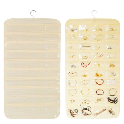 2-Piece: Hanging Jewelry Organizer