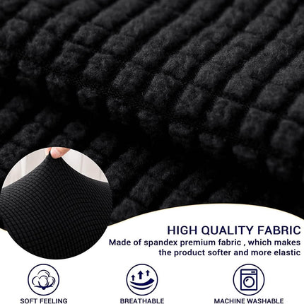 2-Piece: Jacquard Sofa Armrest Slipcover