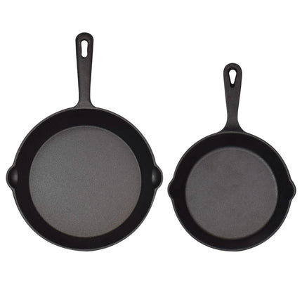2-Piece: Jim Beam Cast Iron Skillets