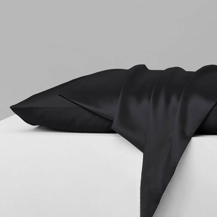 2-Piece: Mulberry Silky Satin Pillowcases Set