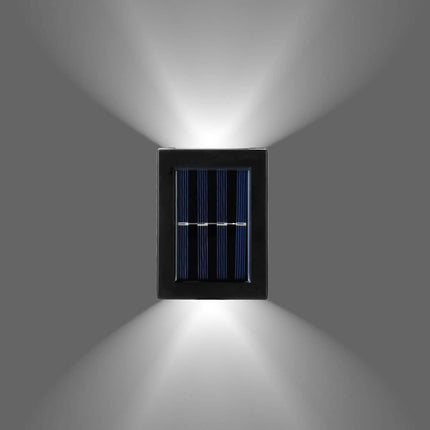 2-Piece: Solar Deck Outdoor Lights