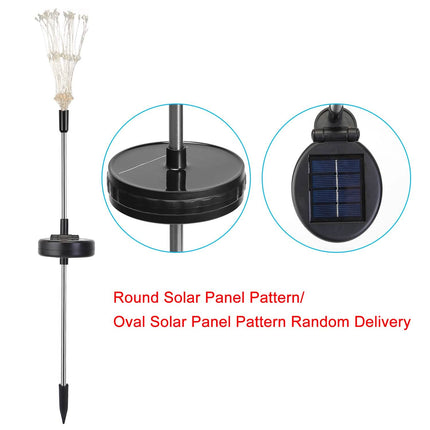 2-Piece: Solar Powered Starburst Garden Lights
