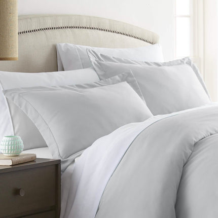2-Piece: Solid Pillow Sham Set