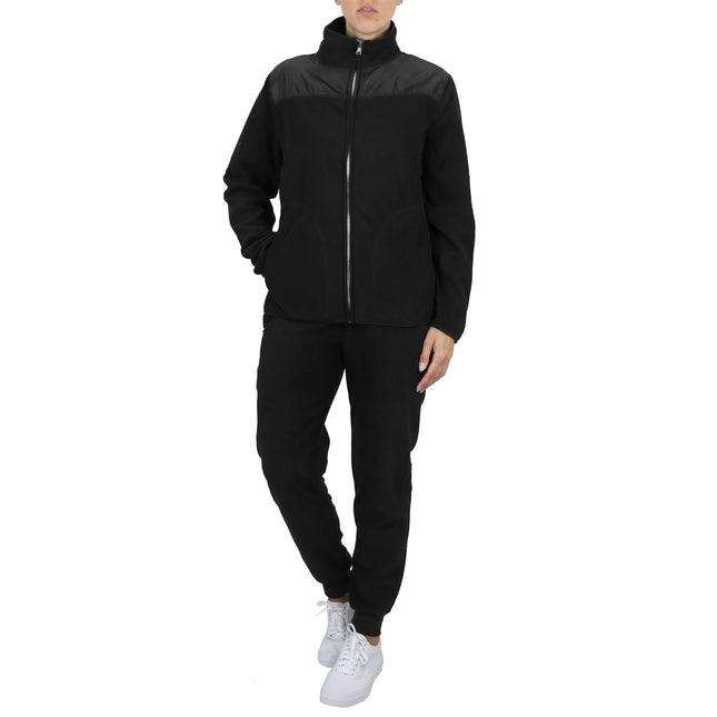 2-Piece: Women's Fashion Sweater and Jogger Polar Fleece Matching Set