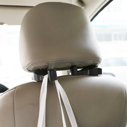 2-Pieces: Car Seat Headrest Hanger