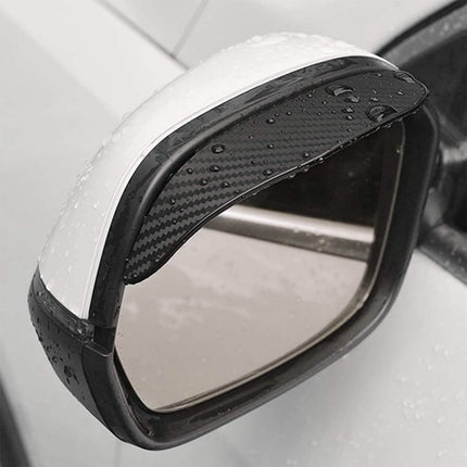 2-Pieces: Car Side Mirror Rain Guard