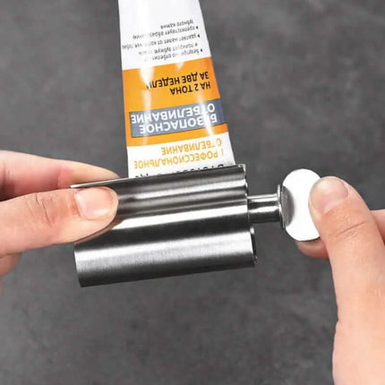 2-Pieces: Stainless Steel Toothpaste Squeezer