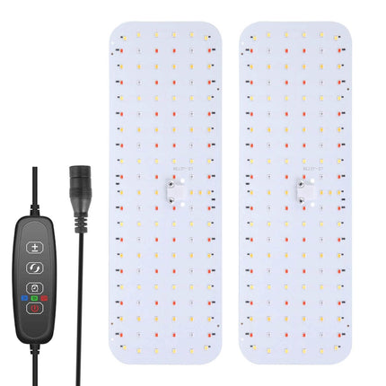 2-Pieces: Ultra-Thin LED Grow Lights for Indoor Plants with 126 LEDs