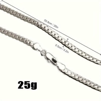 20-Inch 925 Sterling Silver Chain
