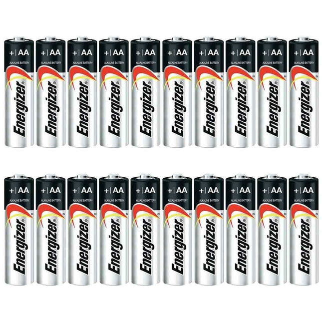 20-Pack: Energizer AA or AAA Max Alkaline Batteries