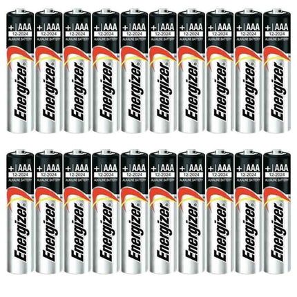 20-Pack: Energizer AA or AAA Max Alkaline Batteries