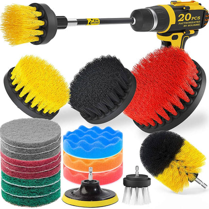 20-Pack: Holikme Drill Brush Attachments Set