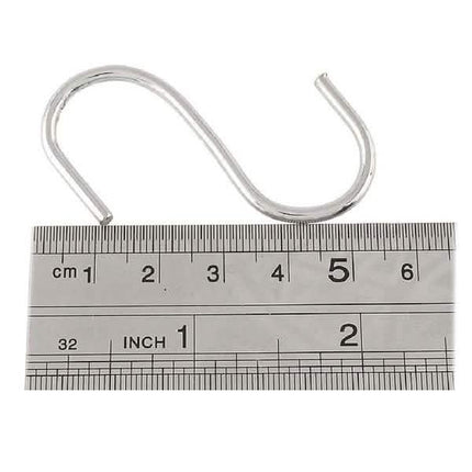 20-Piece: Household Holder Kitchen Stainless Steel S Shaped Hooks