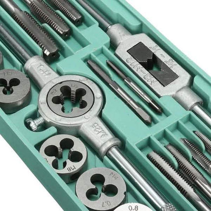 20-Piece: Metric Hand Tap and Die Set