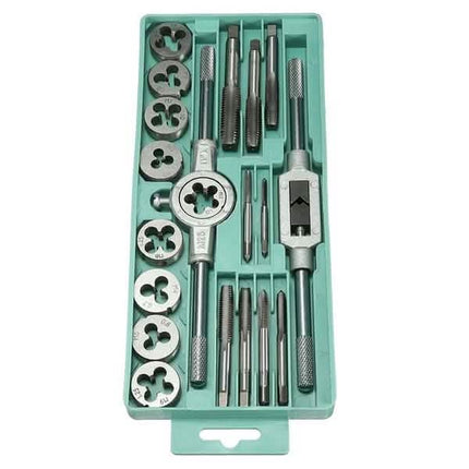 20-Piece: Metric Hand Tap and Die Set