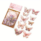 Pink Crystal Butterfly