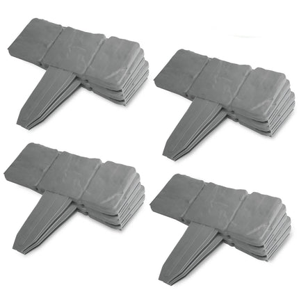 20-Pieces: Plastic Cobbled Stone Effect