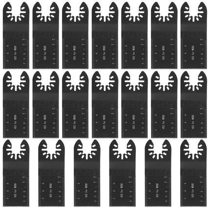 20-Pieces Set: Saw Blade Metal Oscillating Multitool Cutter Fit
