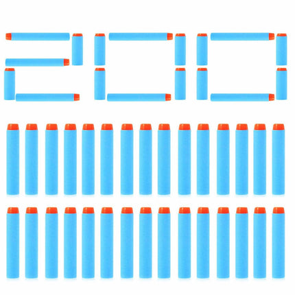200-Pieces: Compatible Darts Refill for Nerf N-Strike Elite Series