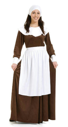 Peter Alan Pilgrim Woman Adult Costume Size Small 4-6