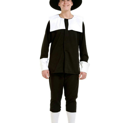 Peter Alan Pilgrim Boy Deluxe Child Costume Size Medium 8-10
