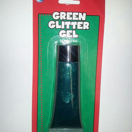 Green Christmas Holiday Colored Glitter Gel Tube 1.75oz