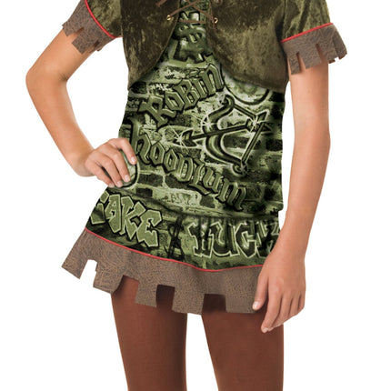 Robin Hood Hoodlum Girls Costume Size Medium 10-12