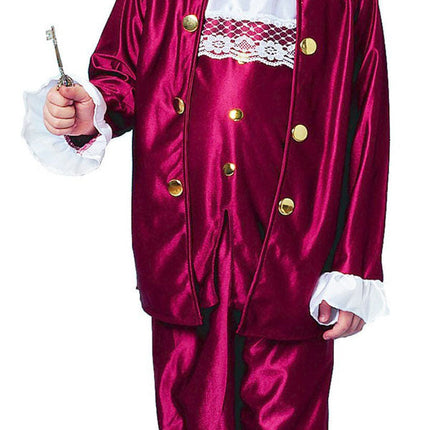 Boy's Benjamin Ben Franklin Child Costume Size Small 4-6