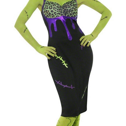 Pin Up Frankie Sexy Bride of Frankenstein Adult Costume Size Medium