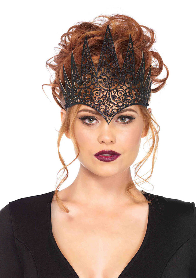 Die Cut Royal Crown - Black - O/S