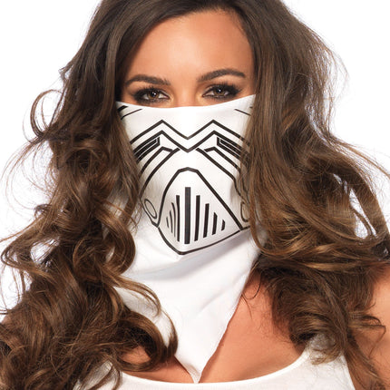 Evil Robot Bandana - White/Blac - O/S