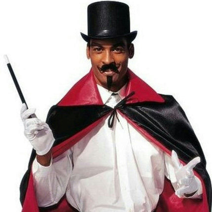 Large Black High Crown Perma Felt Costume Top Hat