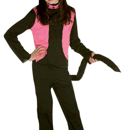 50's Kitty Cat Child Costume Girl's Size Medium 7-10