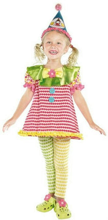 Clown Cutie Child Girls Costume Size Medium 7-9