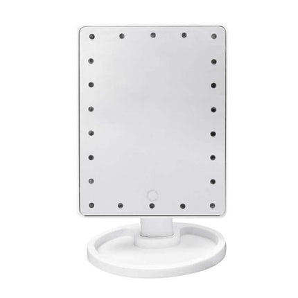 22 LED Touch Screen Desktop Stand Mirror